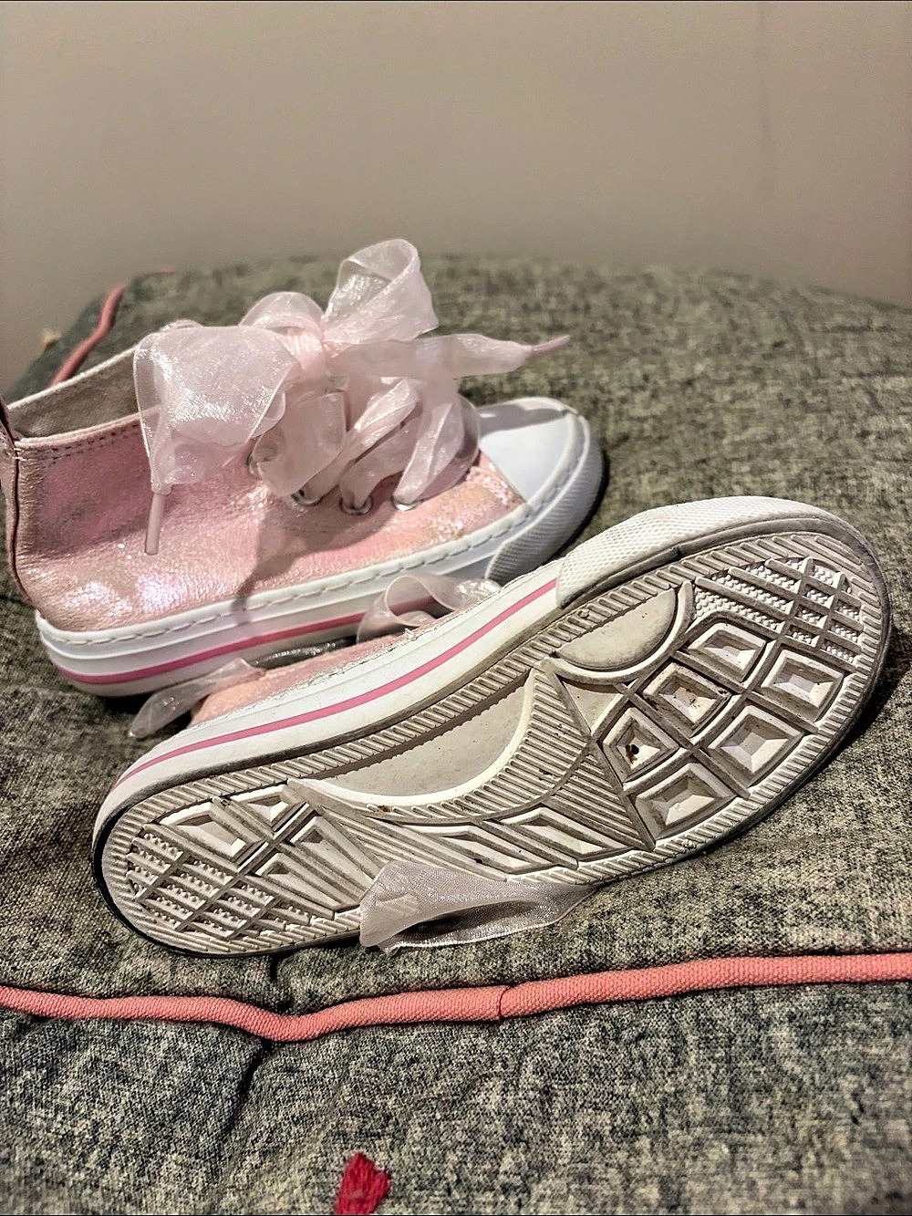 Pink Ribbon Sneakers - Picture 5 of 5